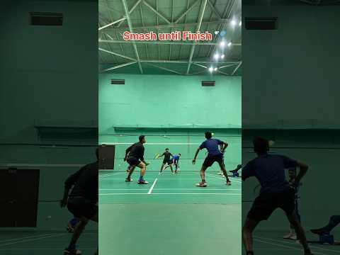 Finish🏸#shorts #badminton #smash#highlights