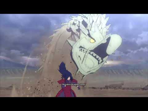 Naruto & Minato fight all versions of Uchiha Madara