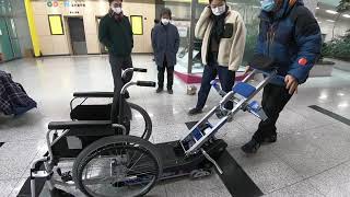 국립재활원에 환자리프트 리프트카PTR을 납품했습니다. Delivered National Rehabilitation Center SANO LIFTKAR PTR stairclimber