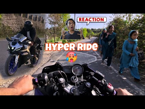 Hyper ride 🥵 #v4 #explore #dallyvlog #jammu #vairalshort #youtube #explorepage #viral #alokhardik 🏡