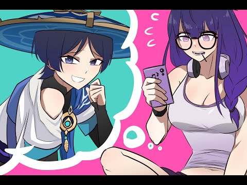 【原神Genshin Impact恶搞】影太太当年造国崩时有没有装XX?