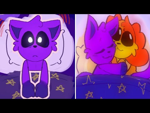 Catnap x Dogday Lonely Nights to Warm Embraces | Poppy Playtime Chapter 4 Comic Dub