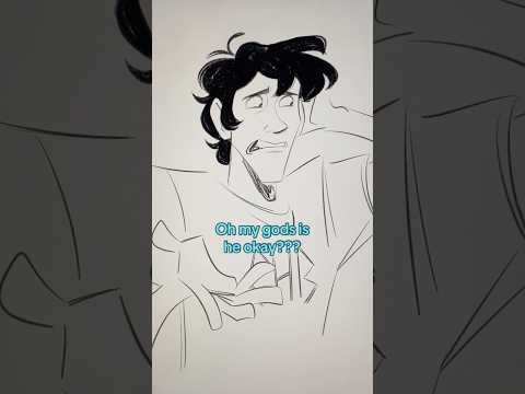 Percy probably at some point #percyjackson #pjo #epic #epicthemusical #greekmythology  #animation
