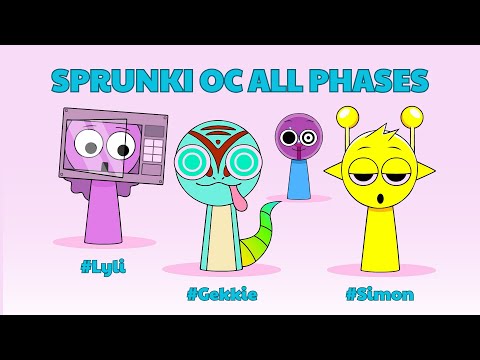 Sprunki OC ALL Phases (P9) | Compilation Incredibox COMPLETE #sprunki #incredibox #phase