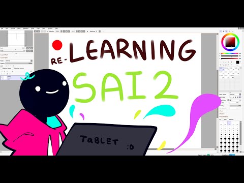 [ DRAWING ] (re)learn to draw in SAI2 with me