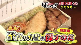 【tbcテレビ】2024年2月10日(土) 宮城の至高の弁当を探すのだ 特別編