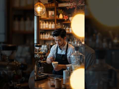Lo fi Chill in a Quiet Café  Morning Vibes, Steam & Sunlight  #music #ai #relaxingmusic #shorts