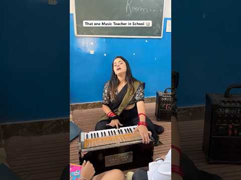 That one Music teacher in school 🏫 #shorts #ytshorts #sejalgabashorts #teacherlife