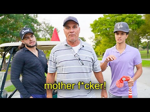Crazy Golfers Attacked Us!