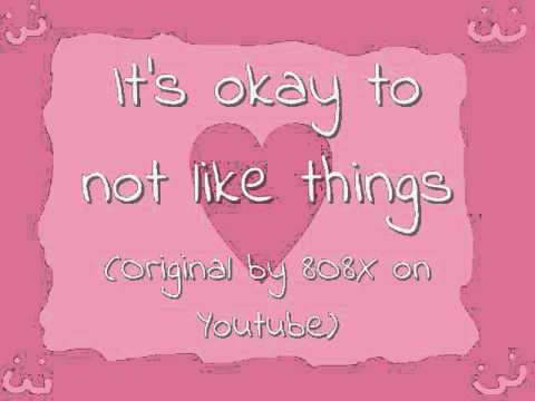 It's Okay to Not Like Things (Acoustic Cover)