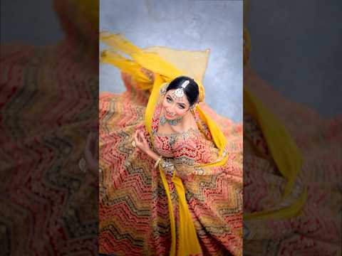 Bride portrait cinmatic #makeup #song #cinmatic