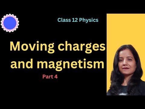 Torque on a current carrying loop in a uniform magnetic field ch-4 Moving charges and magnetism