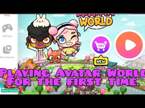 Playing Avatar World For the first time !!!!!!!