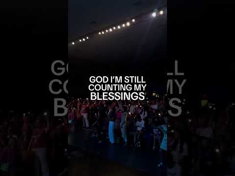 This moment… you guys are amazing. #countingmyblessings #worship #church #blessings