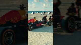 Full sand on Miami Beach 🏝️ #F1 #RedBullRacing