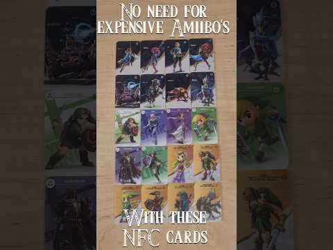 Zelda Amiibo Cards #nintendo #gaming #zelda