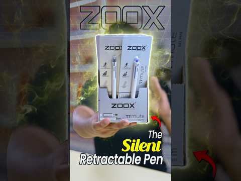 The Silent Gel Pen : ZOOX T7 Mute 🔇 #shorts #SYShorts 587