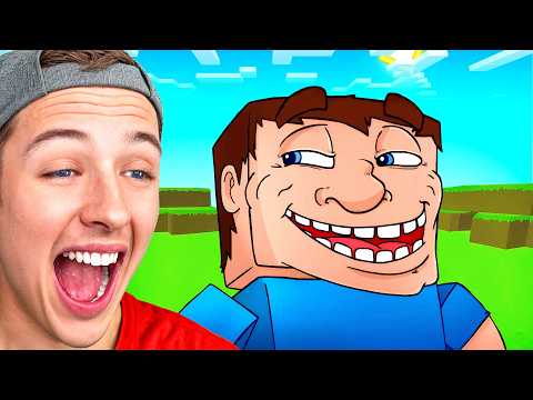 Try NOT To LAUGH (Funniest Minecraft Animated Movie)