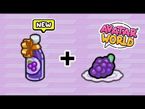 NEW SECRETS FOODS ✨🍇🫐 in Avatar world pazu update ❤️😘