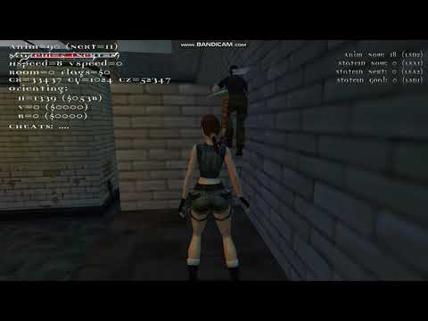TRLE - Baddy climb up animation (in-game)