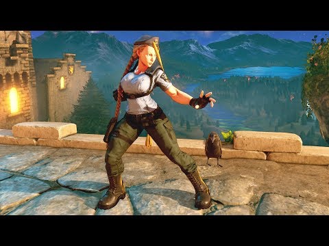SFV: Cammy Jill crossover costume showcase All colors + some matches
