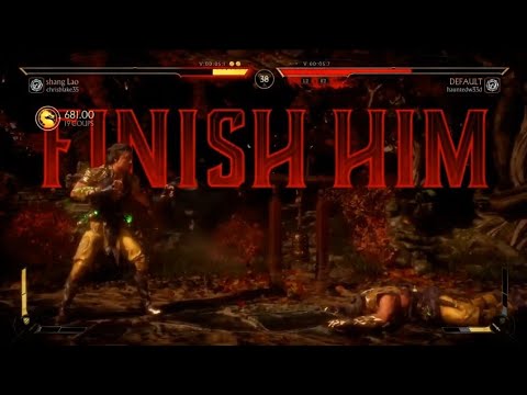 MK11: Shang Lao Vs Shang Tsung ! Greatest Shang Tsung Komeback (mine)
