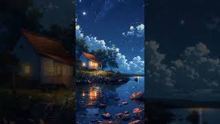 Beautiful night sky🌠#lofimusicchill #lofimusicnocopyright #lofimusichiphop