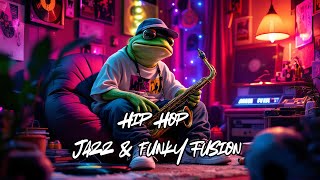 🎧🔥 Funky Vibes: Hip Hop Type Beat with Jazz & Groovy Fusion 🐸🎷