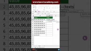 Excel SUM and TextSplit Function Magic! #excelshorts  #excelbangla #newexcel #exceltips