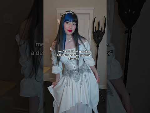chainmail weighted pull ups #fitness #fantasy #medieval #lotr #princessdress #feminine #strongwomen