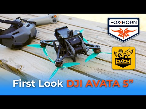 DJI AMAX AVATA 5" Upgrade with 2005-2250KV Motor - First Look