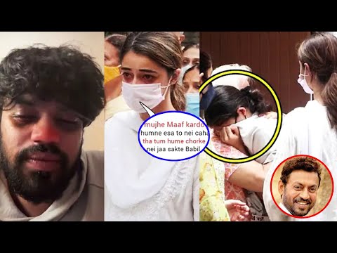 Ananya Pandey Crying after Babil Khan's Shocking Step After Shattered