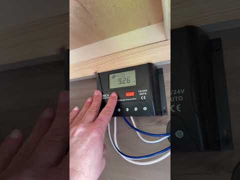 Pumping some solar in the morning with 600 watts. #solar #rvlife #offgrid #rv #tariffs