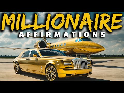 MILLIONAIRE Affirmations & Visualization For Prosperity, Happiness & Wealth Listen Daily!1