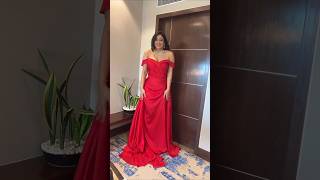 CINDERELLA 💃 #shwetatiwari in #redgown #shorts #bollywood