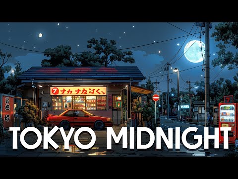 80's Lofi City 🔥Tokyo Midnight 🌃 Lo fi Beats To Sleep, Relax [lofi hiphop mix]