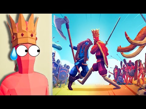 I tried the most IMPOSSIBLE Totally Accurate Battle Simulator Levels... 😡