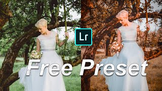 Orange tone Lightroom Preset Free Download