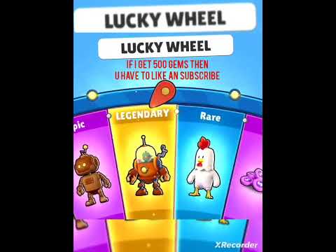 I Got Free 500 Gems In Lucky Wheel! 🤔🤯 #stumbleguys #shorts