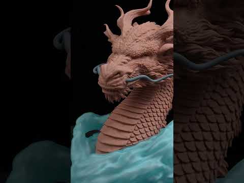 Create a Unique Dragon Head with Multiple Resins! 🐉 #3dprinting #3dprinter #phrozen