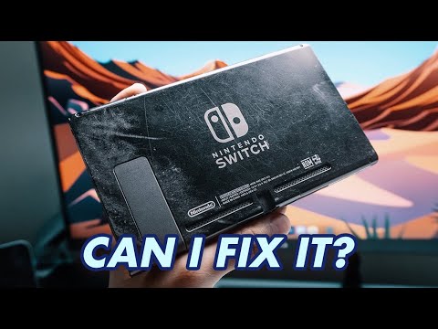 $50 Water Damaged Nintendo Switch. Can I Fix it?