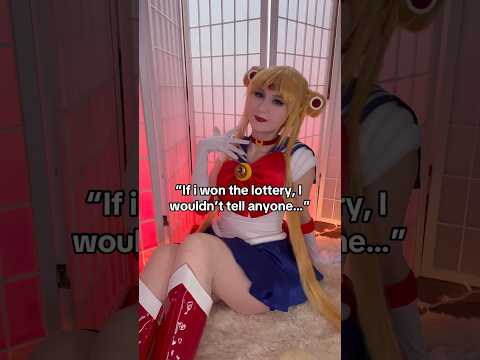 💸 #sailormoon #sailormooncosplay #cosplay #cosplayer #anime #manga #lottery #lotto #japan #japanese