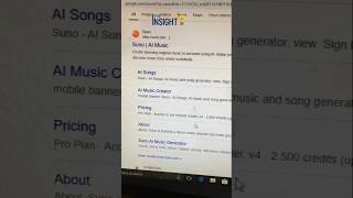Suno AI: Create song in seconds. #sunoai #musiccreation #aigeneratedmusic #trendingshorts