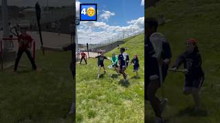 1 College Player vs. 5 kids