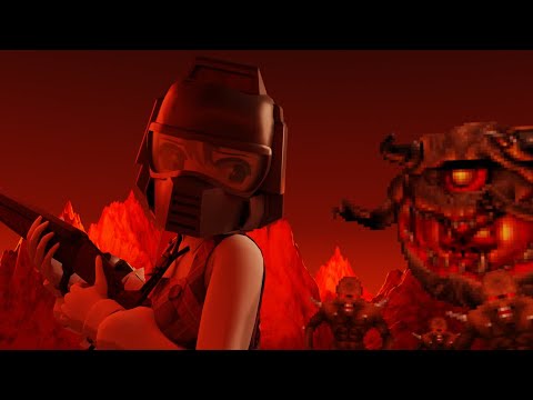Sumirekos power fantasy 【Touhou Blender animation】