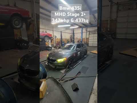 Bmw 435i Mhd stage 2+ tune #mhd #bmwf32 #bmwf30 #automobile
