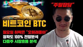 비트코인 BTC [긴급] 일본과 곧 "합의" 주말 시장 눌림은 오히려 좋아...! 정확도 100% 전망분석, 악재는 분명 줄어드는중...ing #코인시황