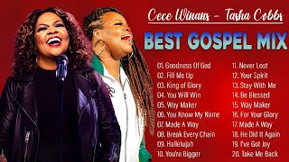 Gospel Music 2025 || Top Old School Gospel Songs Black || Best Gospel Mix: Cece Winans - Tasha Cobbs