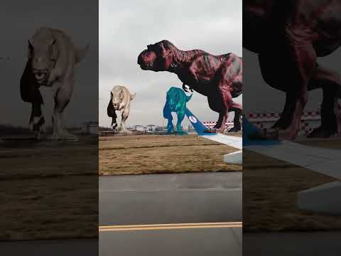 Tyrannosaurus T Rex chase! Part 417 #dinosaur #jurassicpark #youtube #video #dinosaurios #pterosaur
