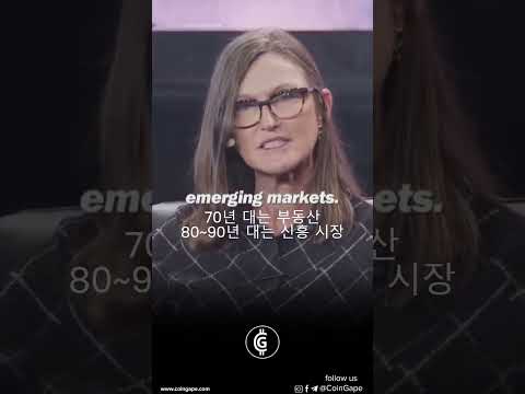 돈나무 언니 아크인베스트 캐시우드, 비트코인 시대의 시작 #shorts